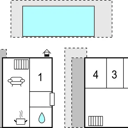 Lovely In Okrug Gornji Hébergement de vacances